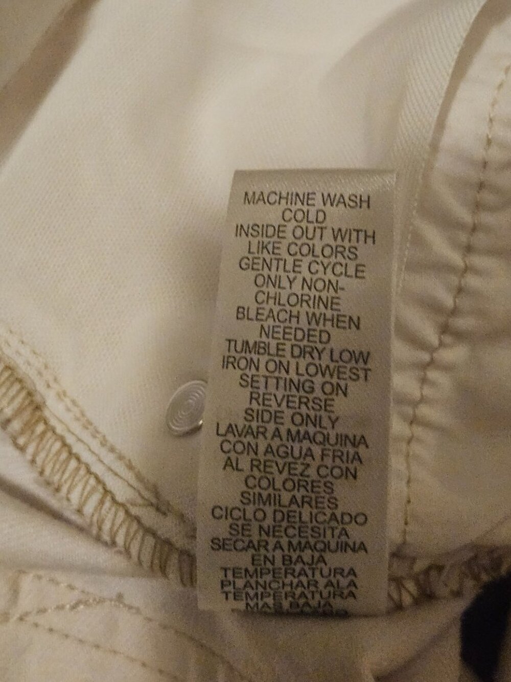 Wit & Wisdom Khaki Ankle Pants With Ab Solution Slimming Panels Size 6P - Picture 4 of 8